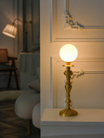 Brass Candelabra Table Lamp