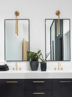 Brass Cone Wall Lamp