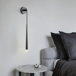 Brass Cone Wall Lamp