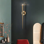 Brass Cone Wall Lamp