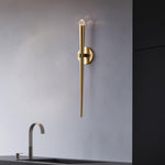 Brass Cone Wall Lamp