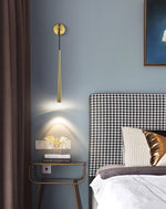 Brass Cone Wall Lamp