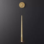 Brass Cone Wall Lamp