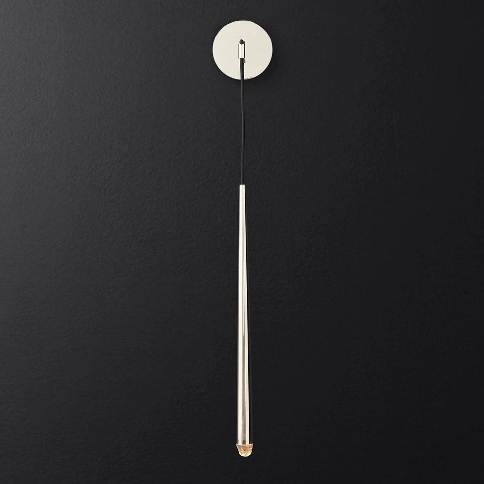 Brass Cone Wall Lamp