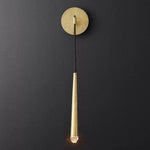 Brass Cone Wall Lamp