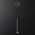 Brass Cone Wall Lamp