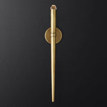 Brass Cone Wall Lamp