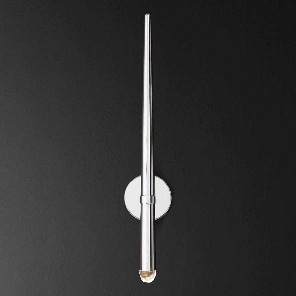 Brass Cone Wall Lamp