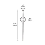 Brass Cone Wall Lamp