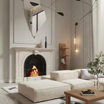 Brass Glass Tube Plug-in Wall Lamp