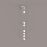 Brass Glass Tube Plug-in Wall Lamp