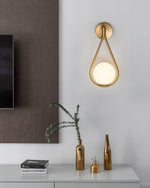 Brass Vanity Wall Lamp 5.3"