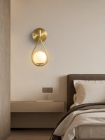 Brass Vanity Wall Lamp 5.3"