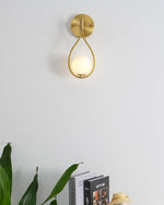 Brass Vanity Wall Lamp 5.3"