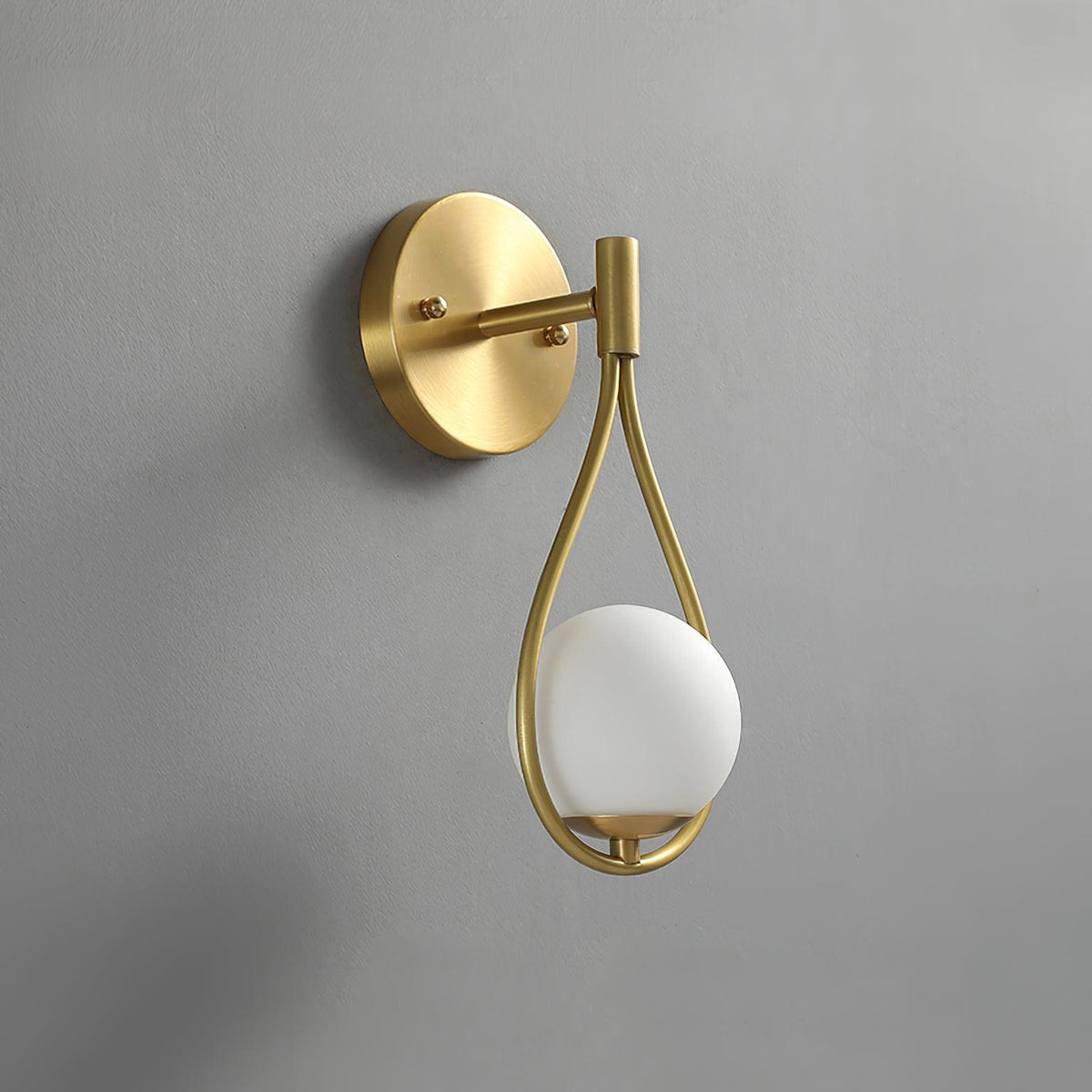 Brass Vanity Wall Lamp 5.3"