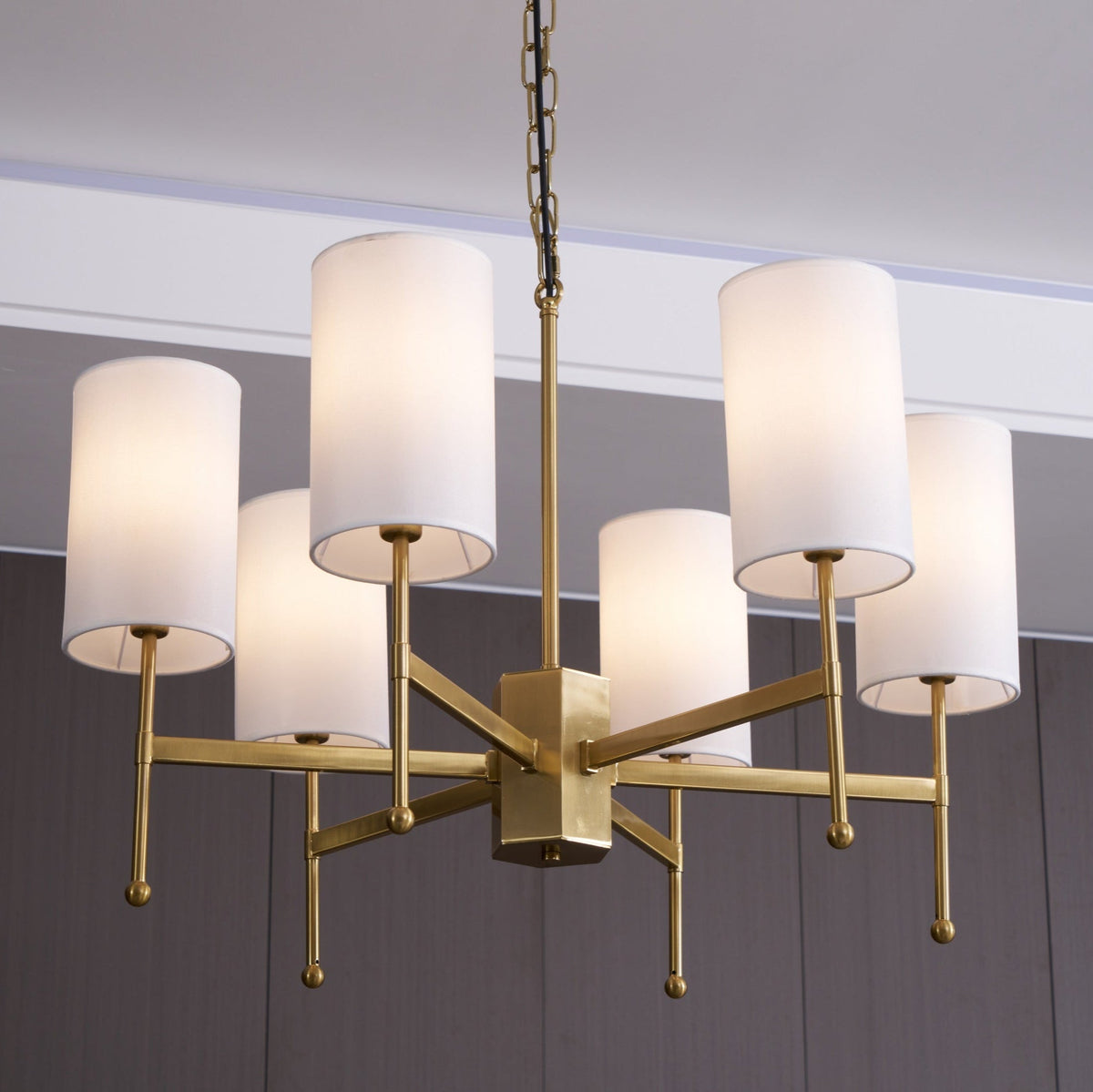 Brilliancess Brass Chandelier