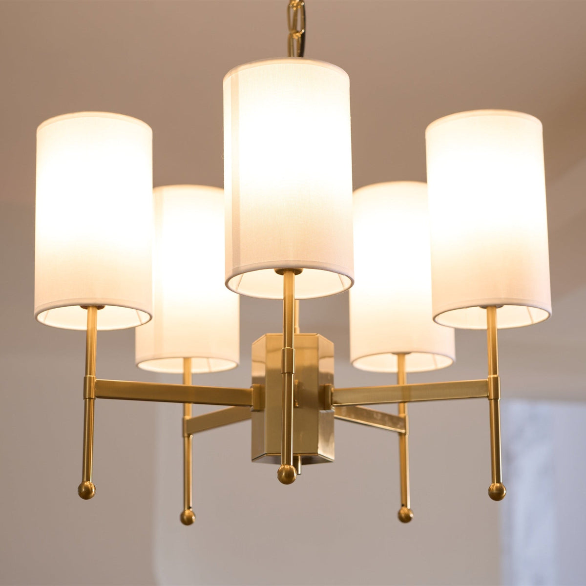 Brilliancess Brass Chandelier