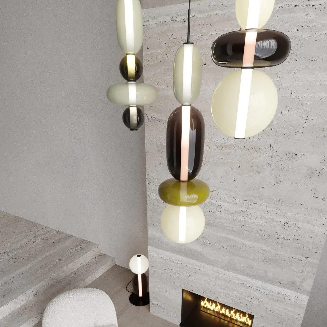 Candied Glass Pendant Light