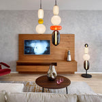 Candied Glass Combo Pendant Light