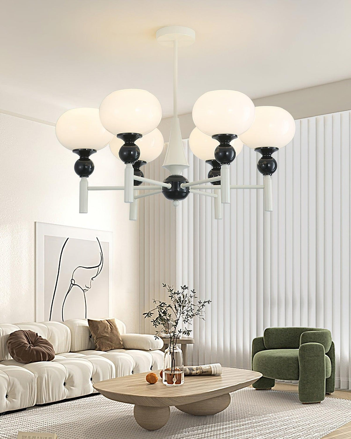 Bubbly Orb Chandelier