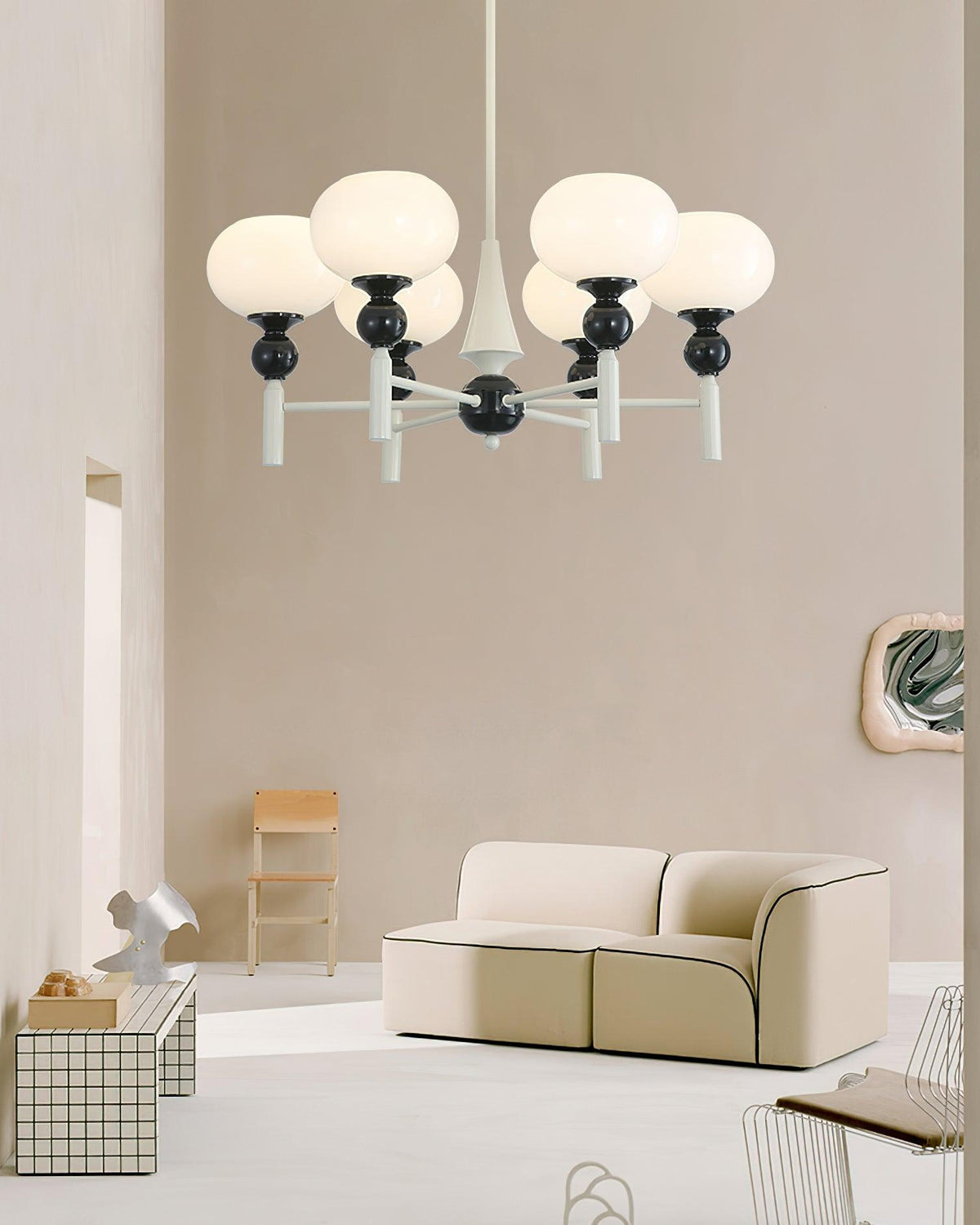 Bubbly Orb Chandelier