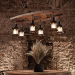 Bucher 6 - Light Kitchen Island Geometric Chandelier 31.5"