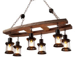 Bucher 6 - Light Kitchen Island Geometric Chandelier 31.5"