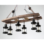 Bucher 6 - Light Kitchen Island Geometric Chandelier 31.5"