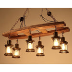 Bucher 6 - Light Kitchen Island Geometric Chandelier 31.5"