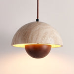 Bud Travertine Pendant Lamp