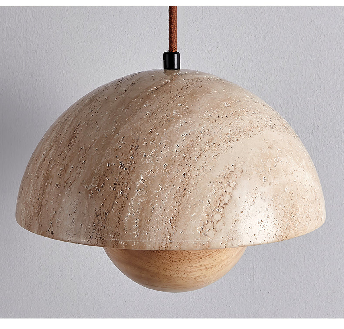 Bud Travertine Pendant Lamp
