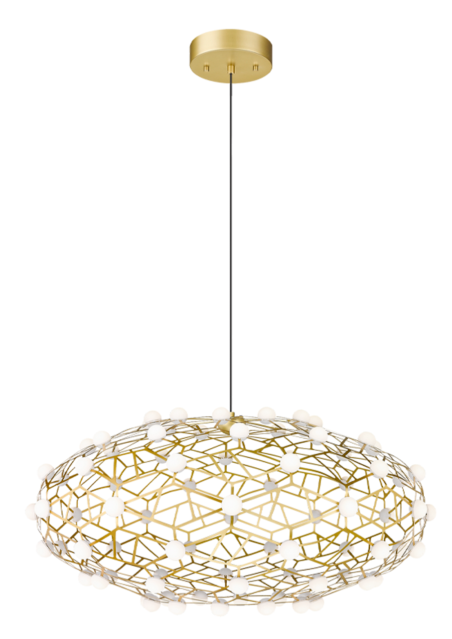 Coral LED Chandelier, LED, Gold, 31"W (C76330GL 305XP0N)