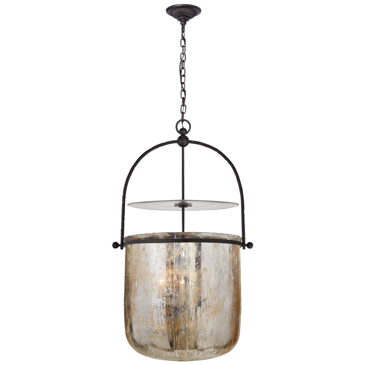 Sarella Pendant, 8-Light, Polished Stainless Steel, Clear Heritage Crystal, 15.5"W (RS8345N-401H 1J00FZ)