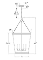 Darlana Lantern Pendant