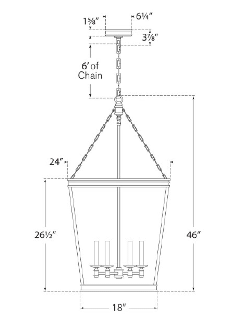 Avant Large Linear Pendant