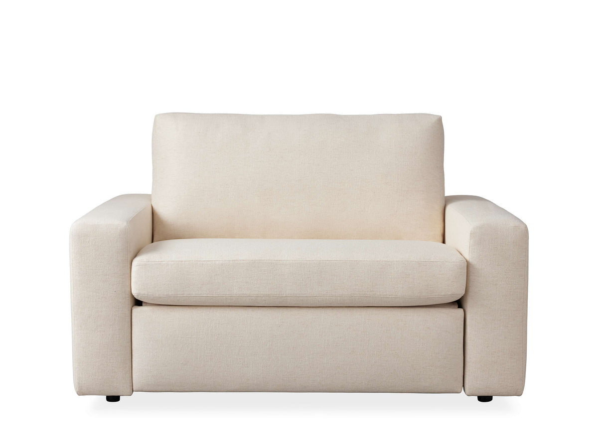 Kipton Wide Arm Luxury Twin Sleeper Chair