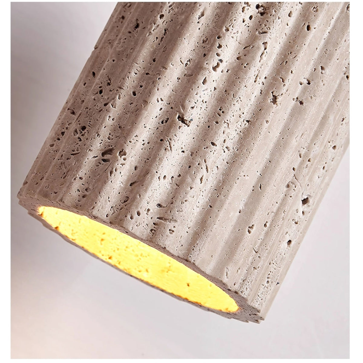 Caelia Travertine Pendant Light