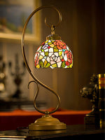 Cal Lighting Cotulla Tiffany Table Lamp 9.8"