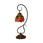 Cal Lighting Cotulla Tiffany Table Lamp 9.8"