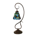 Cal Lighting Cotulla Tiffany Table Lamp 9.8"