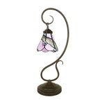 Cal Lighting Cotulla Tiffany Table Lamp 9.8"