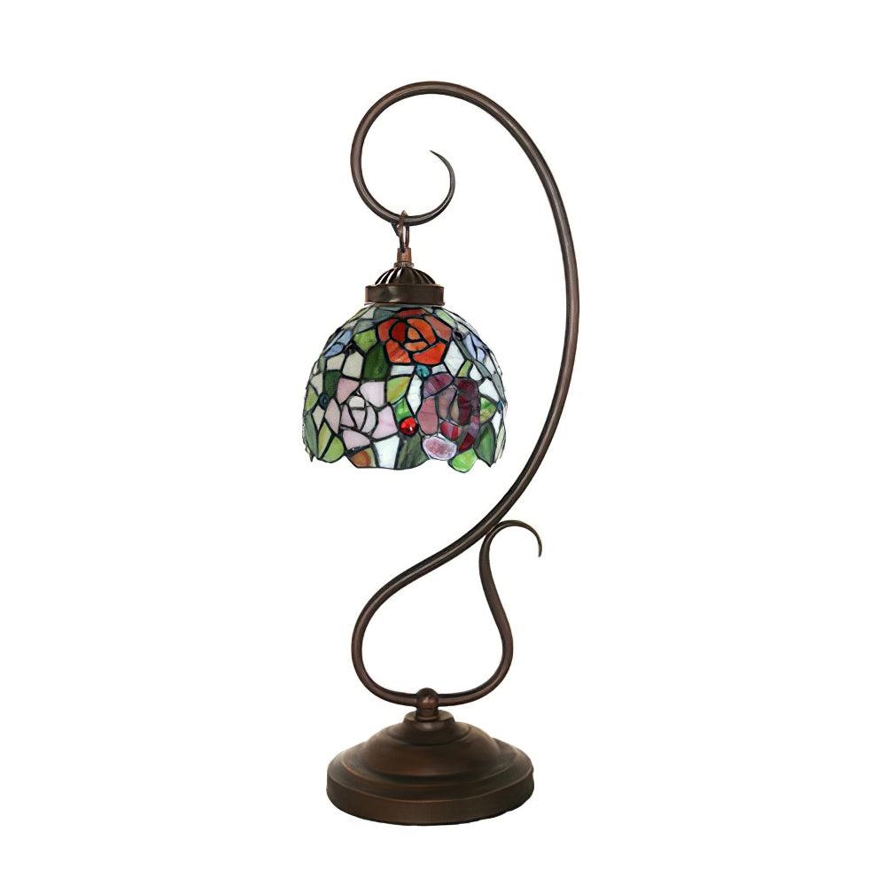 Cal Lighting Cotulla Tiffany Table Lamp 9.8"