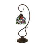 Cal Lighting Cotulla Tiffany Table Lamp 9.8"