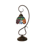 Cal Lighting Cotulla Tiffany Table Lamp 9.8"