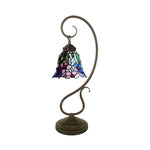 Cal Lighting Cotulla Tiffany Table Lamp 9.8"