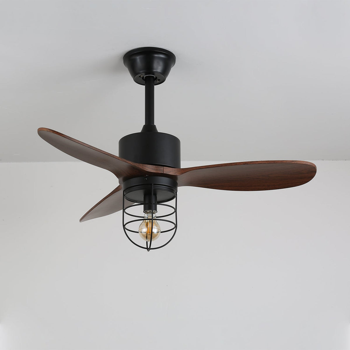 Caldor Industrial Ceiling Fan Light