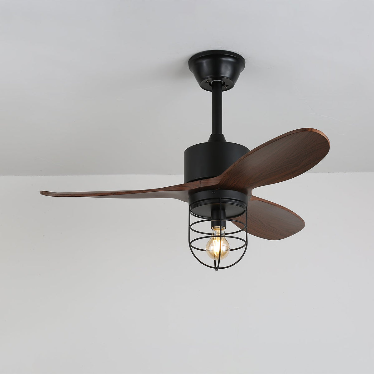 Caldor Industrial Ceiling Fan Light