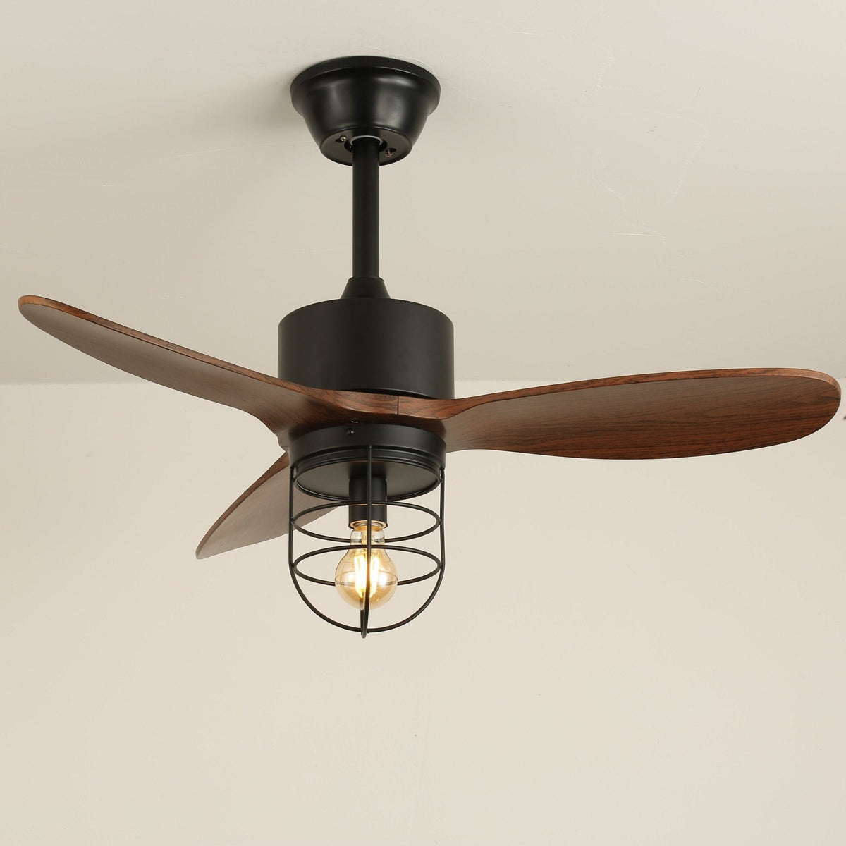Caldor Industrial Ceiling Fan Light
