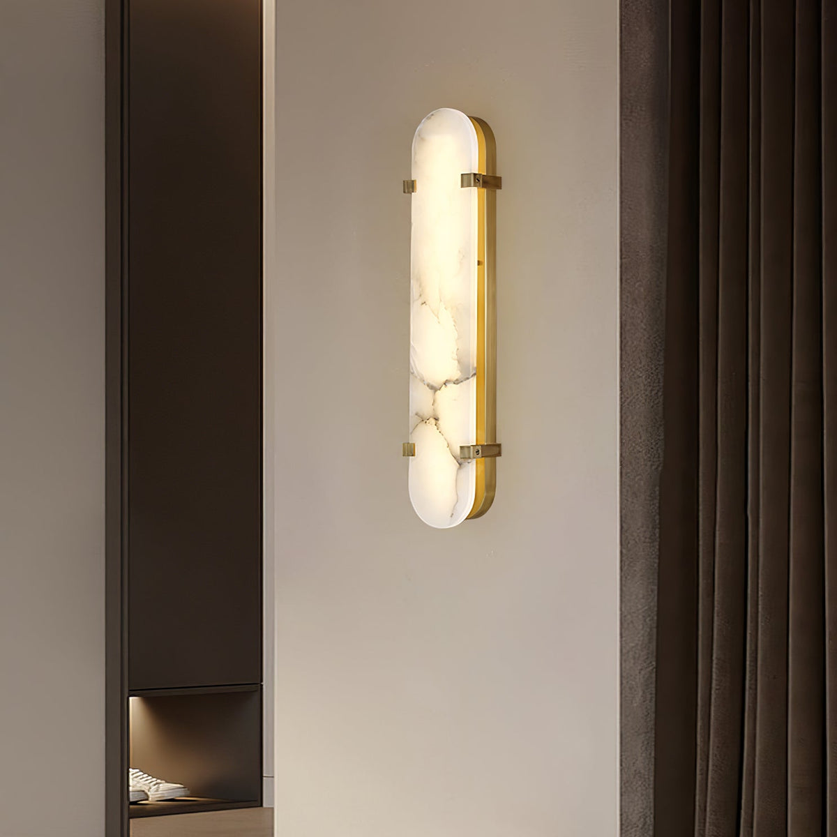 Calla Alabaster Wall Sconce