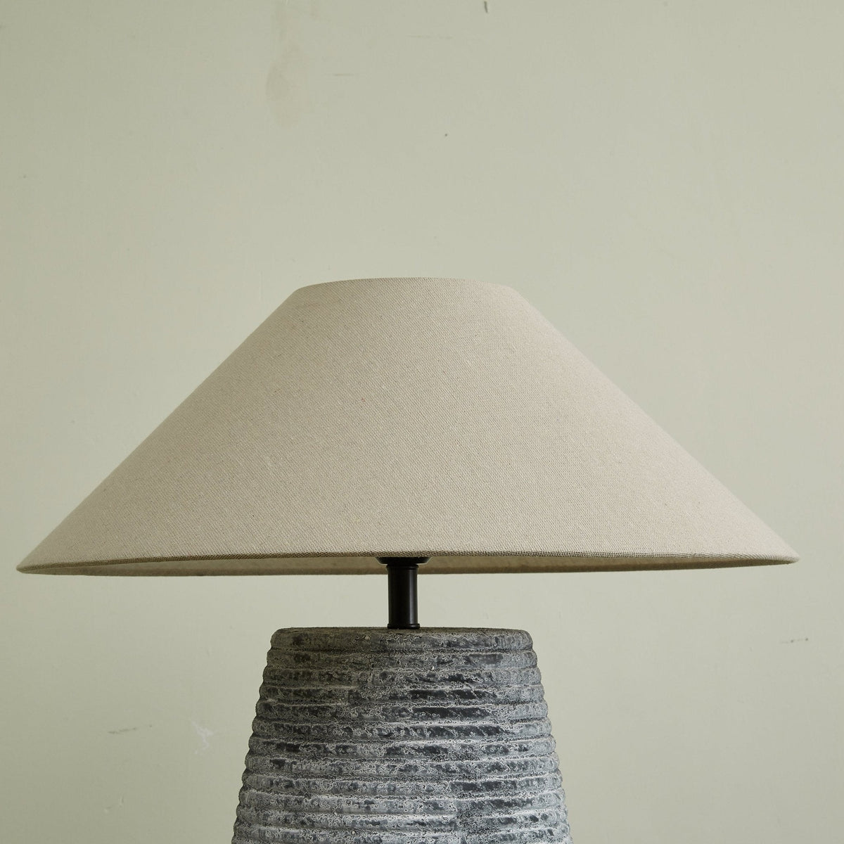 Callisto Ribbed Ceramic Table Lamp